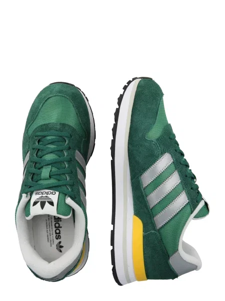 ADIDAS ORIGINALS Nízke tenisky ZX RS / zelená / strieborná žltá