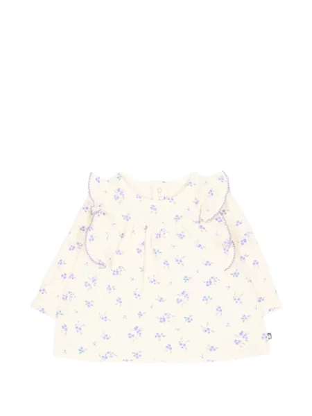 Bluzka dziecięca Petit Bateau biała