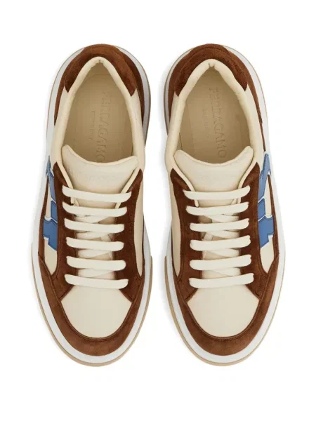 Sneakerși Ferragamo din piele de căprioară