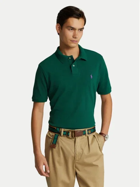 Polo Ralph Lauren Polokošeľa Custom zelená