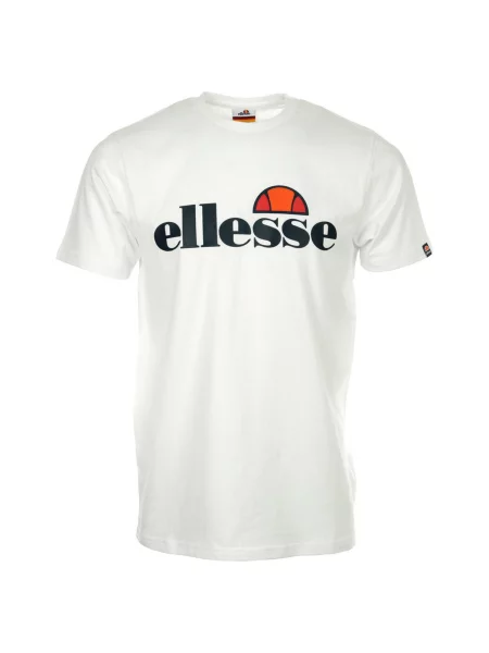 ELLESSE Tričko Prado mandarinkoná / grenadina / černá bílá