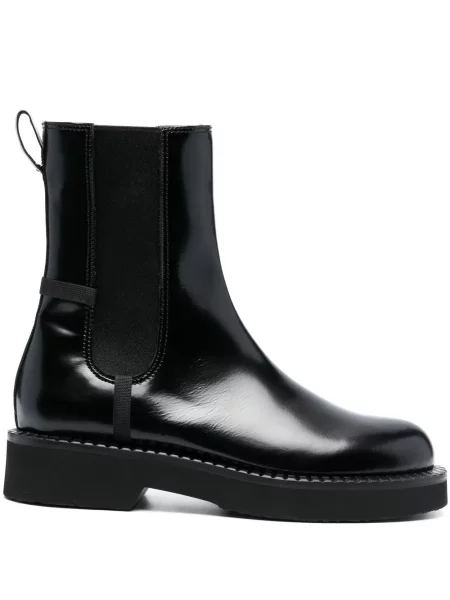 Cizme scurte Premiata din piele negru
