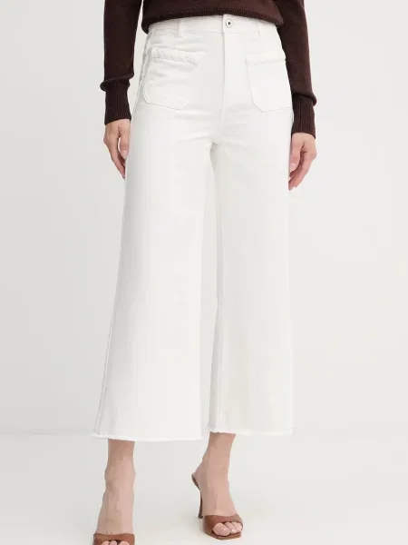 Kavbojke Morgan POPPY bela