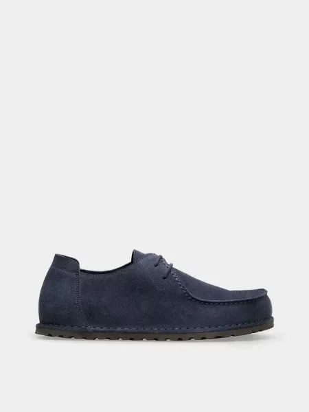 Замшеві Жіночі Туфлі Birkenstock UTTI синій