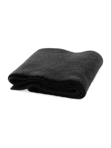 Szal Le Bonnet wełniana czarna