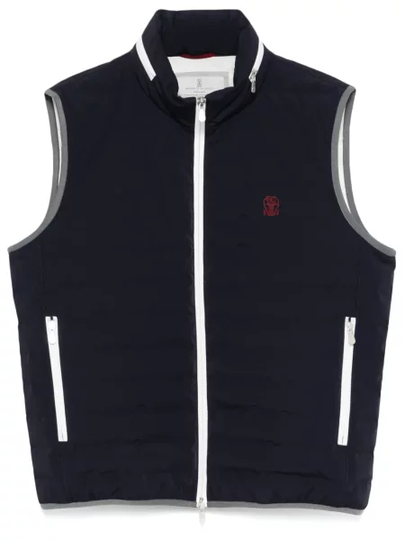 Vestă Brunello Cucinelli albastru