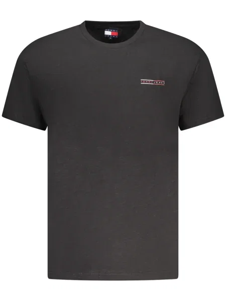 Kratek majica Tommy Hilfiger črna