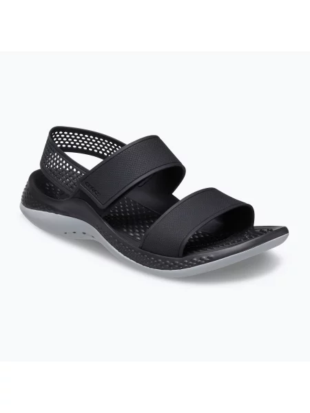 Sandale pentru femei Crocs Literide black/light grey negru