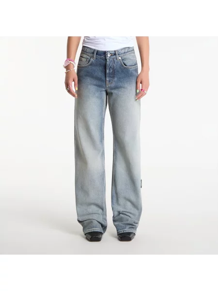 Pantaloni Off-white alb