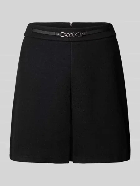 Szorty z ozdobną sprzączką Vero Moda czarne