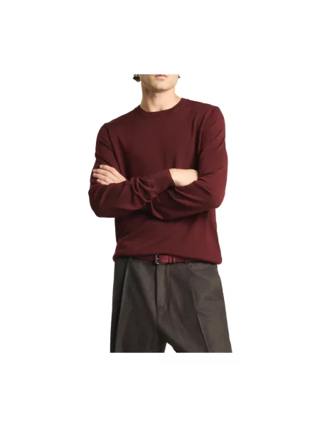 Sweter Fay wełniany czerwony