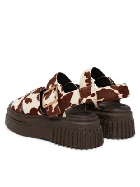 Clarks Sandali Evamar Wish rjava
