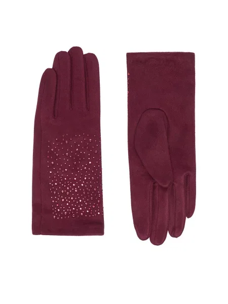 Rukavice Nine West Tamnocrvena