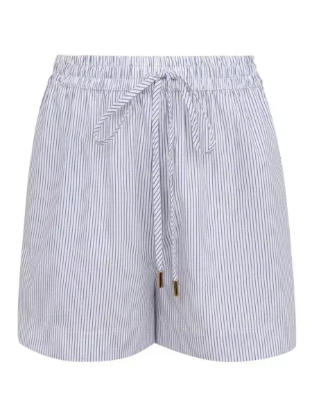 Szorty Lenny Niemeyer w paski ze sznurkiem niebieskie