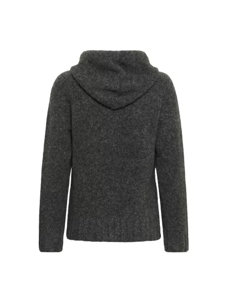 Bluza z kapturem Cream z kapturem szara