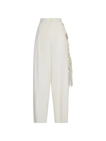Pantaloni Darkpark alb