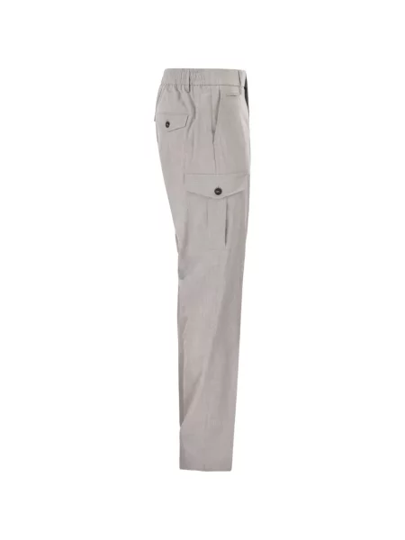 Pantaloni cargo Peserico gri
