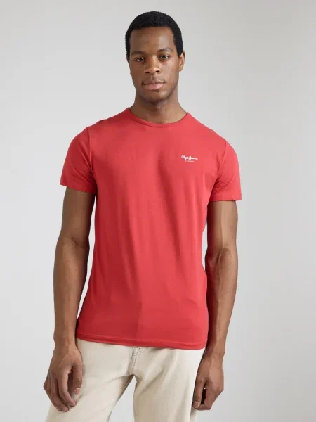 Tricou Pepe Jeans bordo