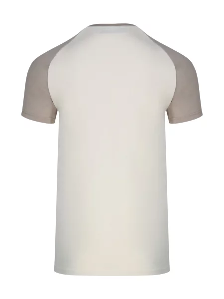 SikSilk Tričko nebielená / tmavobéžová