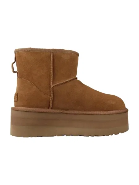 Pantofi Ugg cu platformă clasici maro