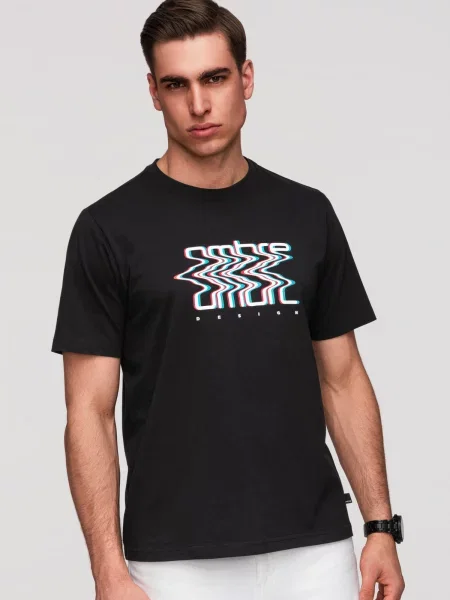 Tricou Ombre negru