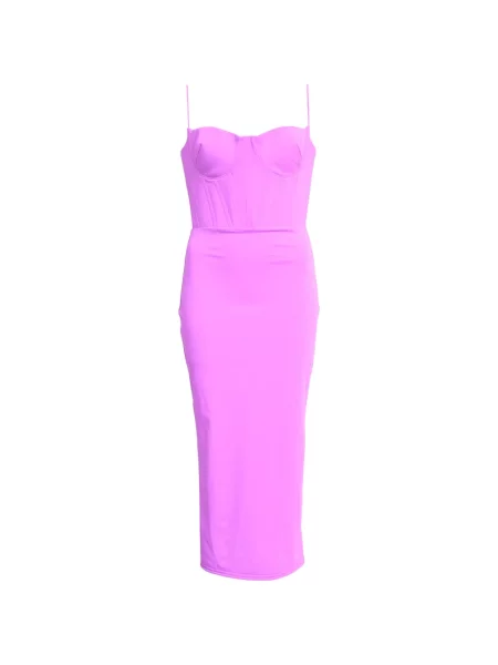 Rochie midi Alex Perry roz