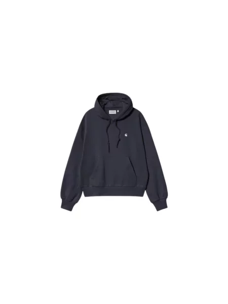Bluza z kapturem Carhartt Wip niebieska
