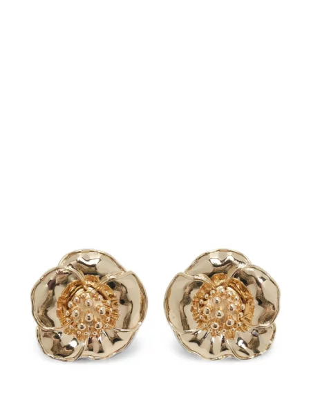 Cercei Carolina Herrera cu model floral