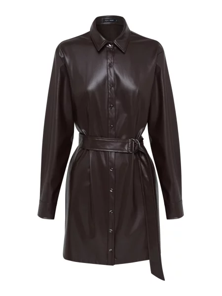 BWLDR Dolga srajca MARSEILLE' rjava