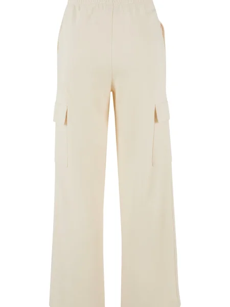 Pantaloni sport Urban Classics din material terry bej