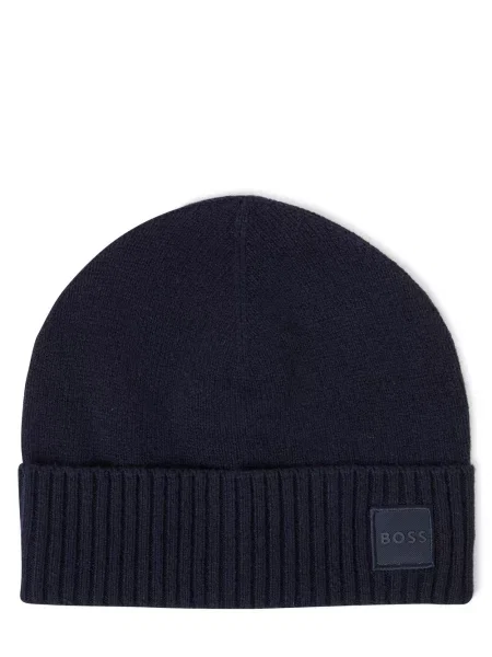 Boss Czapka Akaio schwarz niebieska