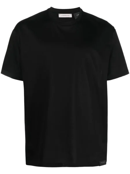 Tricou Low Brand cu decolteu rotund scurt negru