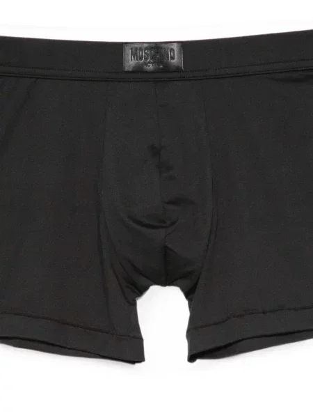 Boxeri Moschino cu autograf negru