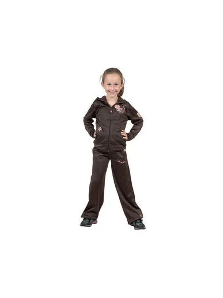 Pantaloni de jogging copii Miss Girly maro