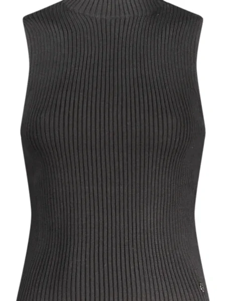 Top Guess Jeans negru