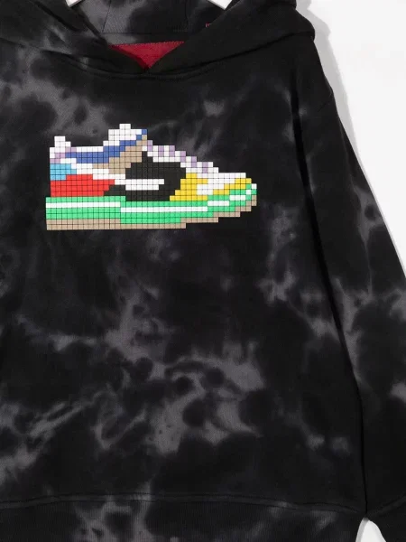 Bluza z kapturem dziecięca Mostly Heard Rarely Seen 8-bit niebieska