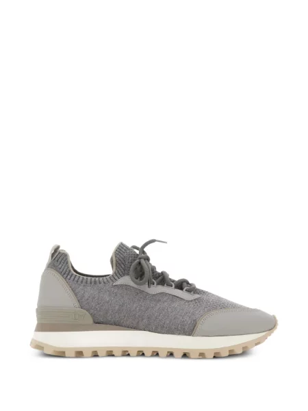 Sneakerși Eleventy tricotate gri