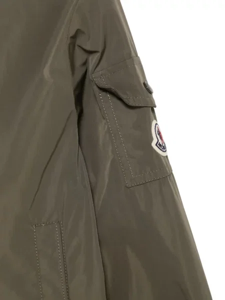 Kurtka dziecięca Moncler Enfant zielona