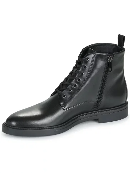 Botine Boss din piele negru