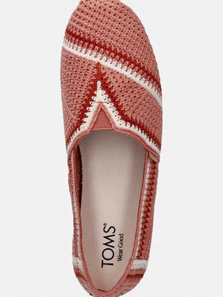 Toms espadrilles női ALPARGATA CLASSIC rózsaszín