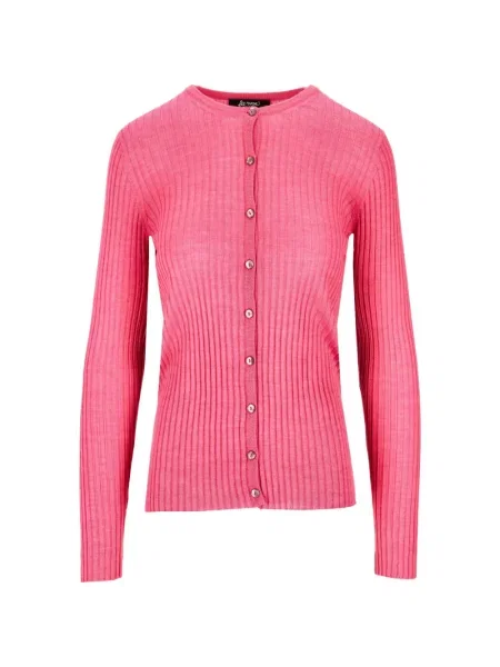 Cardigan La Rose tricotate roz