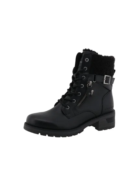 TOM TAILOR Botine negru