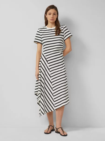S.Oliver Rochie negru alb