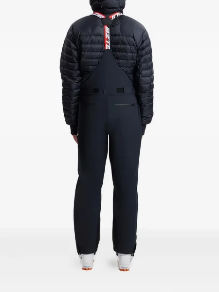 Jeździć na nartach spodnie dresowe Aztech Mountain na ramiączkach czarne