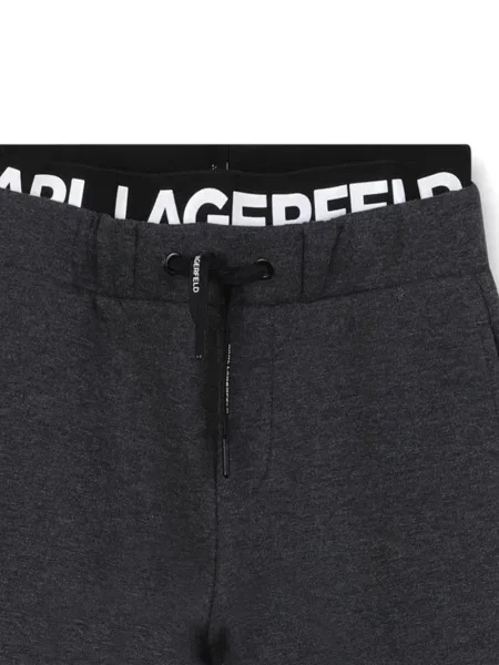 Joggery dziecięce Karl Lagerfeld szare
