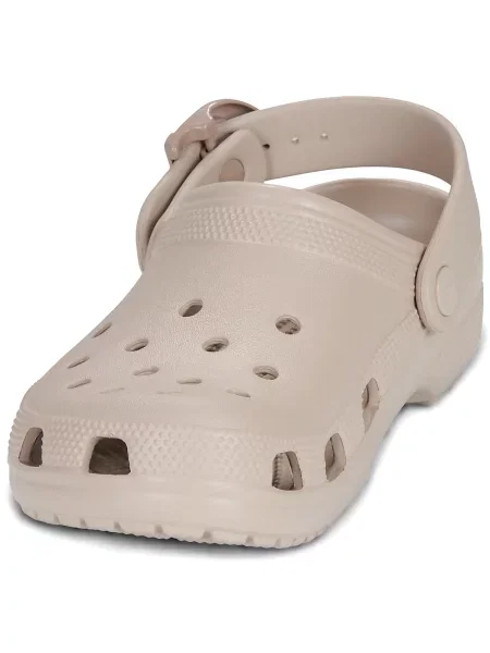 Pantofi Crocs cu cataramă clasici bej
