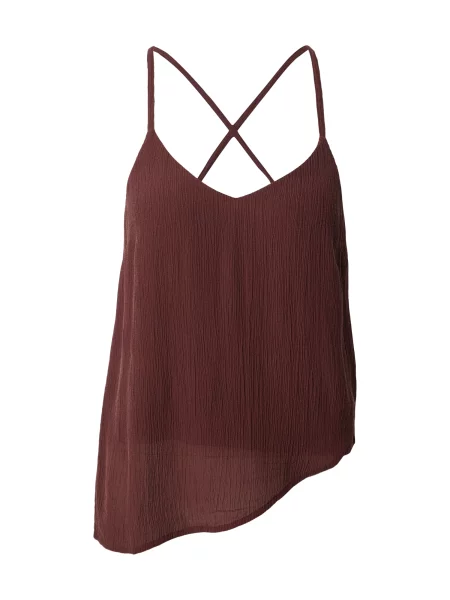 ABOUT YOU Top Josepha bordeaux roșu