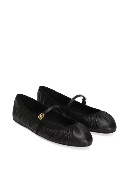 Balerini Dolce & Gabbana din piele negru