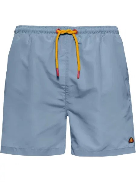 ELLESSE Kratke kopalne hlače svetlo modra / oranžna / rdeča črna