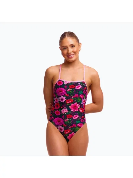 Costum de baie întreg pentru femei Funkita Strapped Secure One pieces garden glow